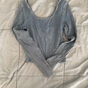 Wild Fable Ribbed Long Sleeve Top
